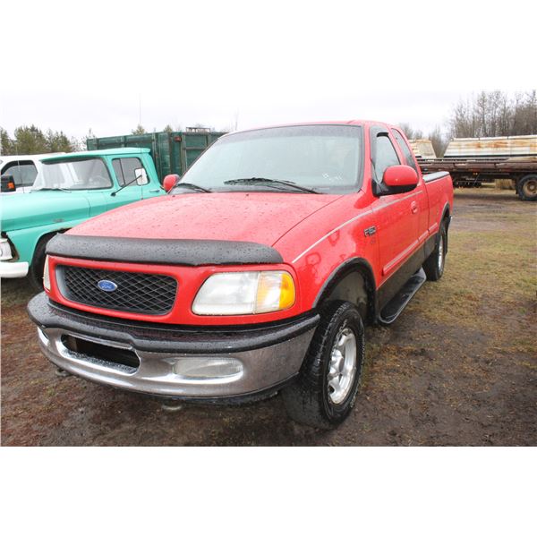 1997, Ford Lariat, 4x4, F150, V8, Auto, 378,800 Km, SN.2FTEX18L5VCA21500