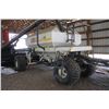 Image 6 : Bourgault 28' 8810 Cultivator 6" Spacing, Rubber Rollers, Single Shute c/w Bourgault 3170 Tank, Shed