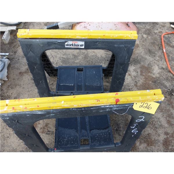2 Saw Horses
