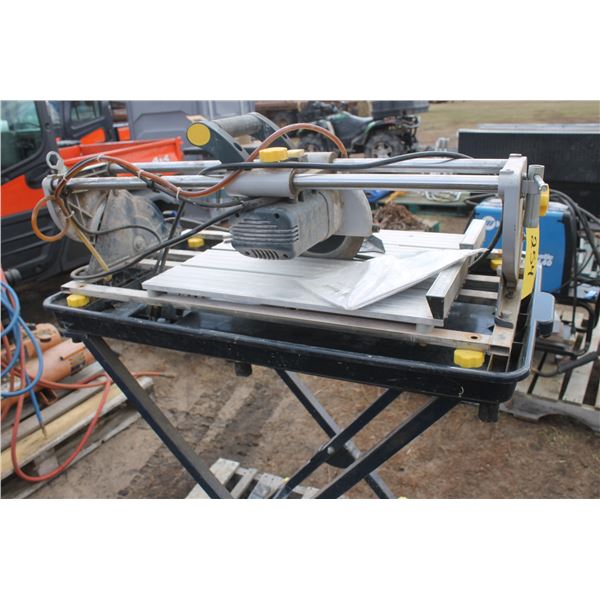Mastercraft 7" Sliding Wet Saw (Tile)