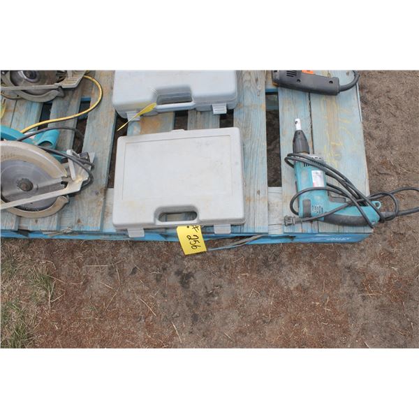 Brad Nailer, Drill and Circular Saw