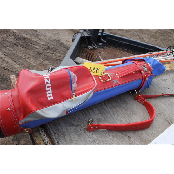 Ski's, Golf Bag and Poles