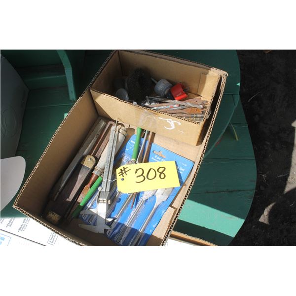 Asst. of Drill Bits, Vernier, Etc.