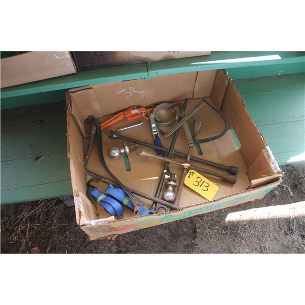 Wheel Wrenches, Bat Strap, Etc.