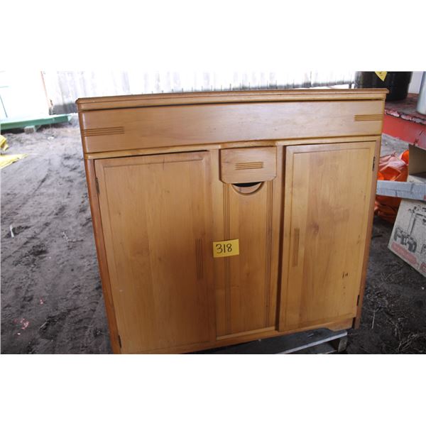 Antique Cupboard c/w Drawer