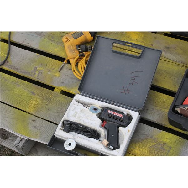 Makita Drill, DeWalt Screw Gun, Soldering Gun, Sander and Elec. Grinder