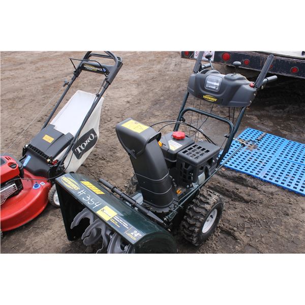Yardworks 24" Snowblower