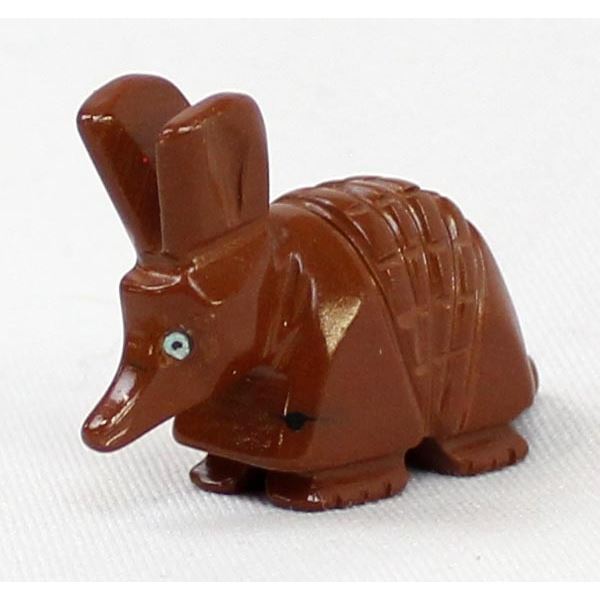 Zuni Pipestone Armadillo Fetish by Tyler Quam