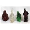 Image 5 : 4 Miniature Elephant Figurines