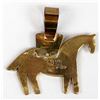 Image 5 : Shows Studios Copper Inlay Horse Pendant