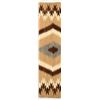 Image 4 : Navajo Crystal Serrated Diamond Wool Textile Rug