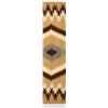 Image 5 : Navajo Crystal Serrated Diamond Wool Textile Rug