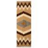 Image 6 : Navajo Crystal Serrated Diamond Wool Textile Rug