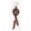Image 7 : Running Bear Copper & Turquoise Necklace,Earrings