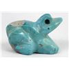 Image 7 : Native American Zuni Turquoise Frog Fetish