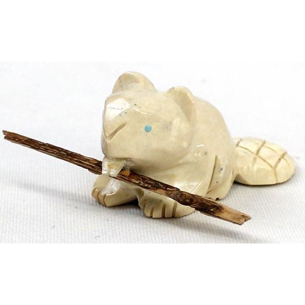 Zuni Carved Stone Beaver Fetish