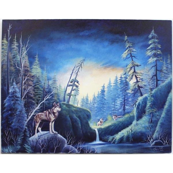 2002 Lakota Sioux Painting by Thin Elk