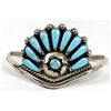Image 2 : Navajo Sterling Turquoise Bracelet