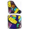 Image 3 : 5 Dichroic Glass Tiles