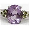 Image 3 : Sterling Silver Amethyst Ring, Size 7.5