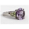 Image 4 : Sterling Silver Amethyst Ring, Size 7.5
