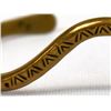 Image 3 : Native American Navajo Brass Bracelet