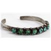 Image 5 : Vintage Navajo Sterling and Turquoise Bracelet