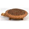 Image 1 : Chinese Lidded Turtle Wicker Basket