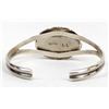 Image 6 : Navajo Sterling Red Shell Cuff Bracelet
