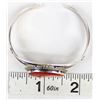 Image 9 : Navajo Sterling Red Shell Cuff Bracelet