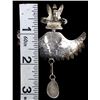 Image 8 : Navajo Sterling Turquoise Eagle Kachina Pendant