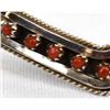 Image 2 : Zuni Sterling and Coral Bracelet by Sue Leekity