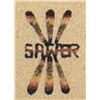 Image 3 : Navajo Sand Painting Clock by Alfred Saltwater