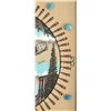 Image 5 : Navajo Sand Painting Clock by Alfred Saltwater