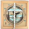 Image 8 : Navajo Sand Painting Clock by Alfred Saltwater