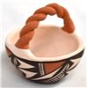 Image 3 : Acoma Miniature Pottery Basket