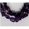 Image 2 : Native American Navajo Amethyst Nugget Necklace