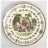 Image 1 : Rare Antique Brownhills Pottery Alphabet Plate