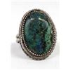 Image 2 : Navajo Sterling Turquoise Ring, Size 10.5