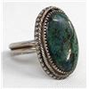 Image 4 : Navajo Sterling Turquoise Ring, Size 10.5