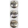 Image 2 : 6 Navajo Bear Button Covers