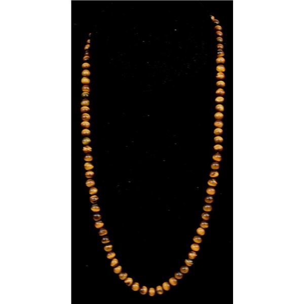 Tiger's Eye Bead Necklace