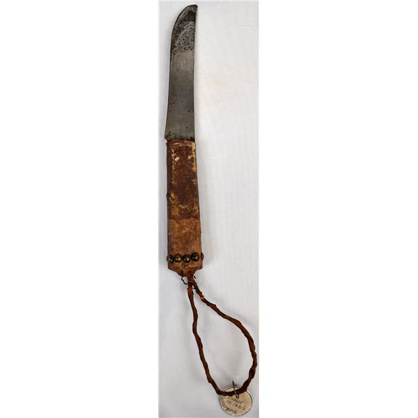 1870s Hunkpapa Sioux Hunting Knife