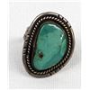 Image 2 : Navajo Sterling Turquoise Ring, Size 7.25