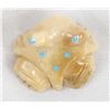 Image 8 : Zuni Dolomite Frog Fetish by Marilyn Quam