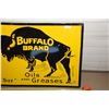 Image 2 : 60" x 30" Buffalo Oil Fantasy Porcelain Sign
