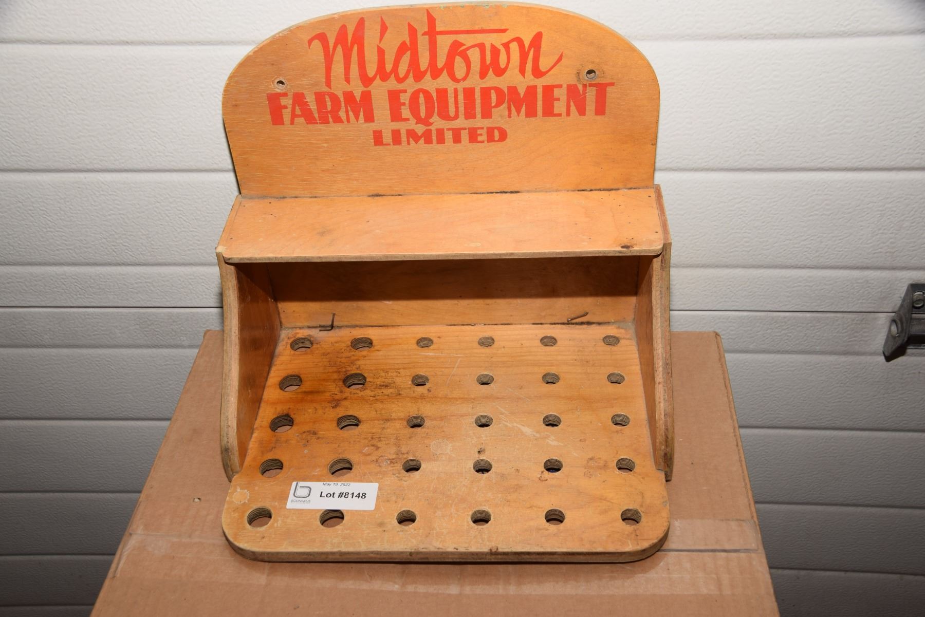 Farm tool rack - Bodnarus Auctioneering