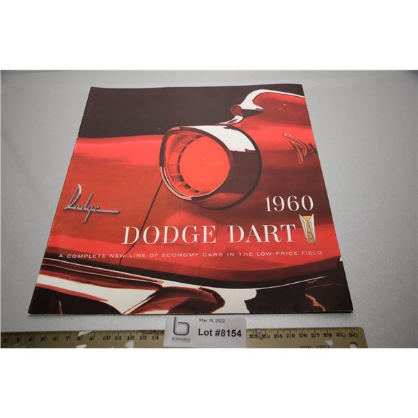 1960 Dodge dart brochure