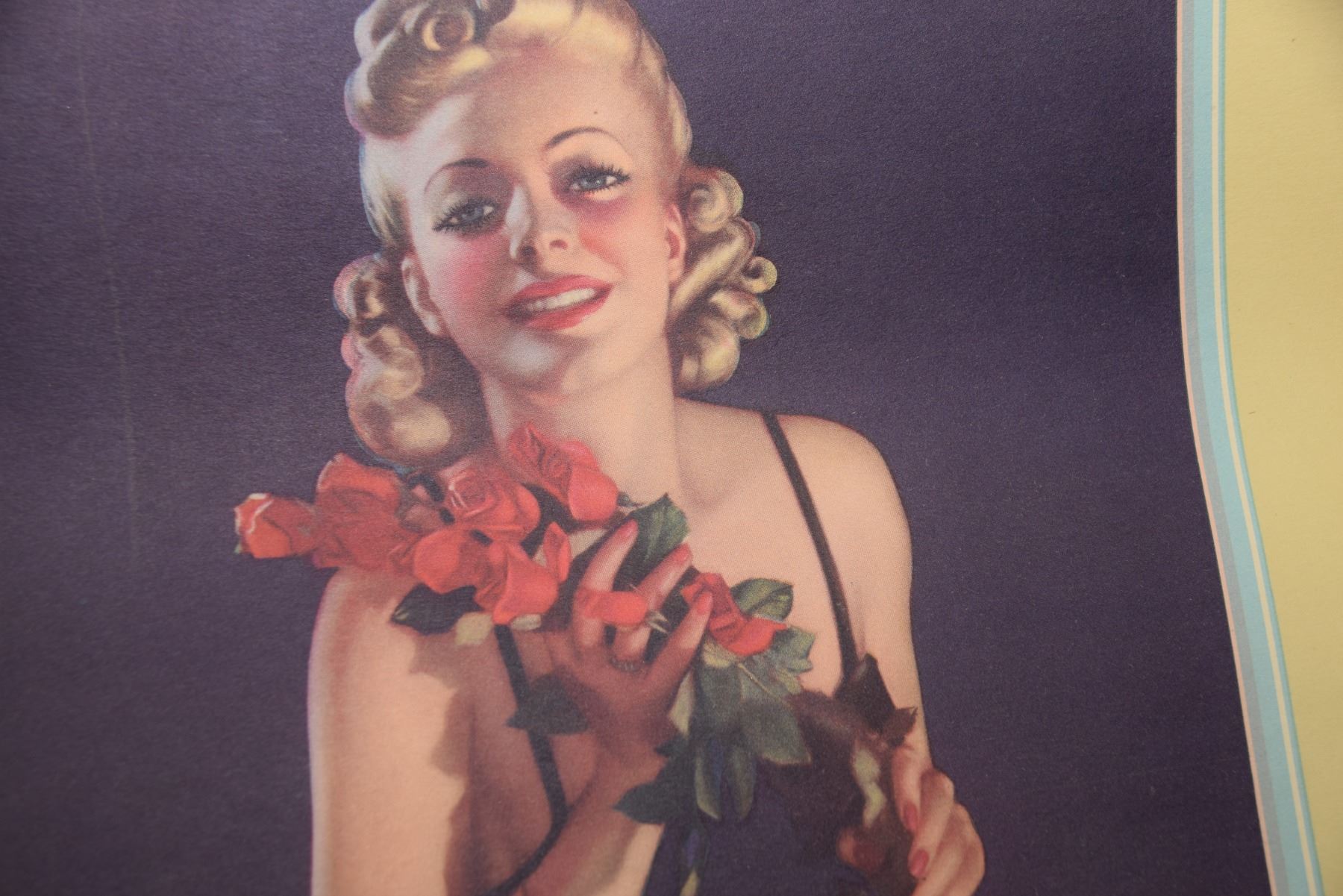 Vintage Pin up Calendar Pages Bodnarus Auctioneering vintage-pin-up-calendar-pages-bodnarus-auctioneering