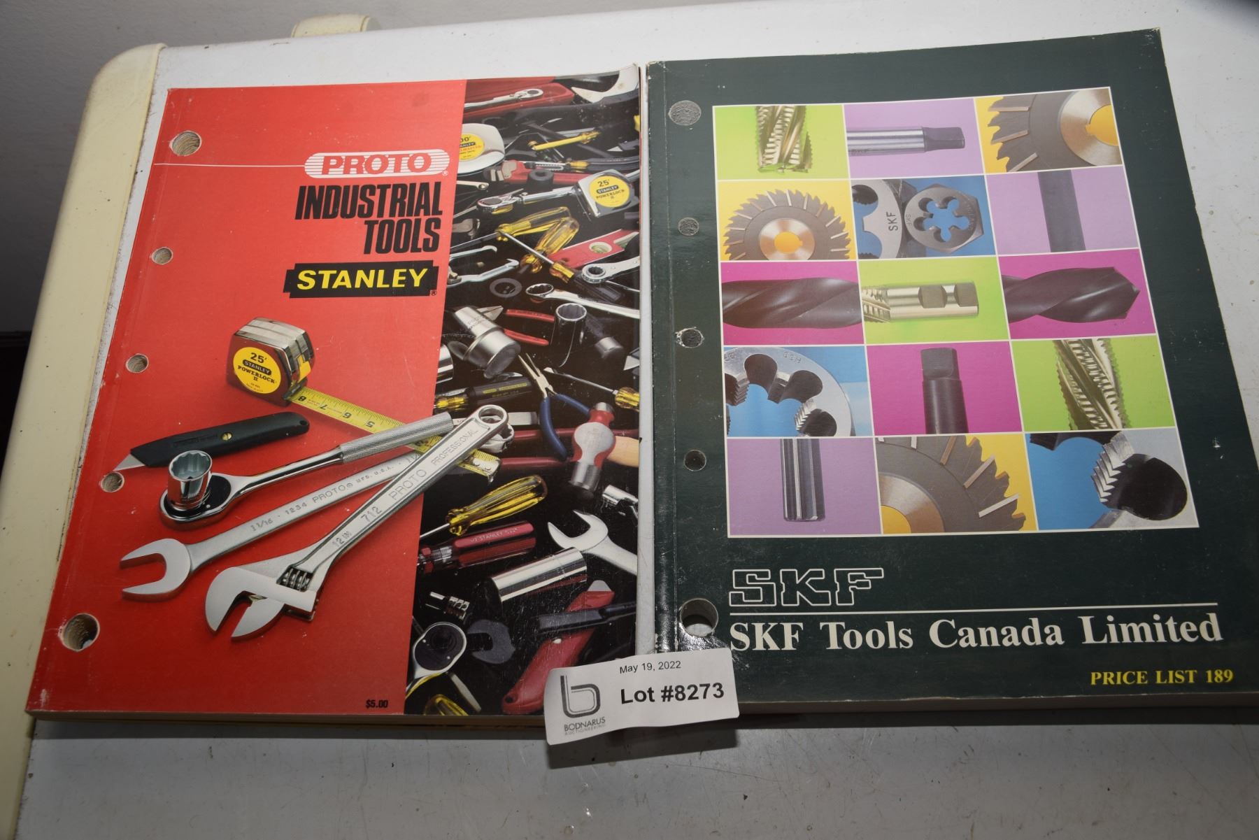 Vintage tool catalogs Bodnarus Auctioneering